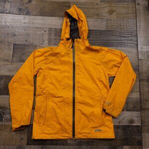 GoLite Gore-Tex Paclite Shell Jacket Women’s Large Orange Hooded Waterproof